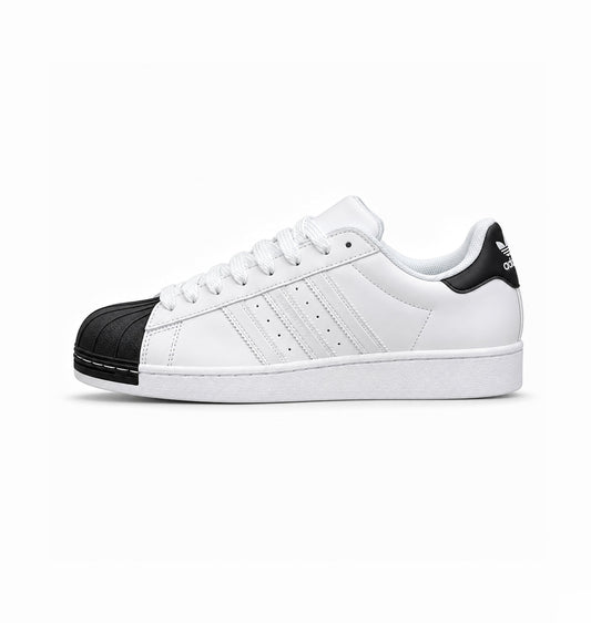 ADIDAS ORIGINALS SUPERSTAR 2ND GENERATION WHITE BLACK