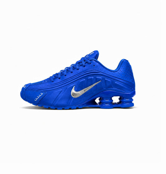 NIKE SHOX SILVER ROYAL BLUE