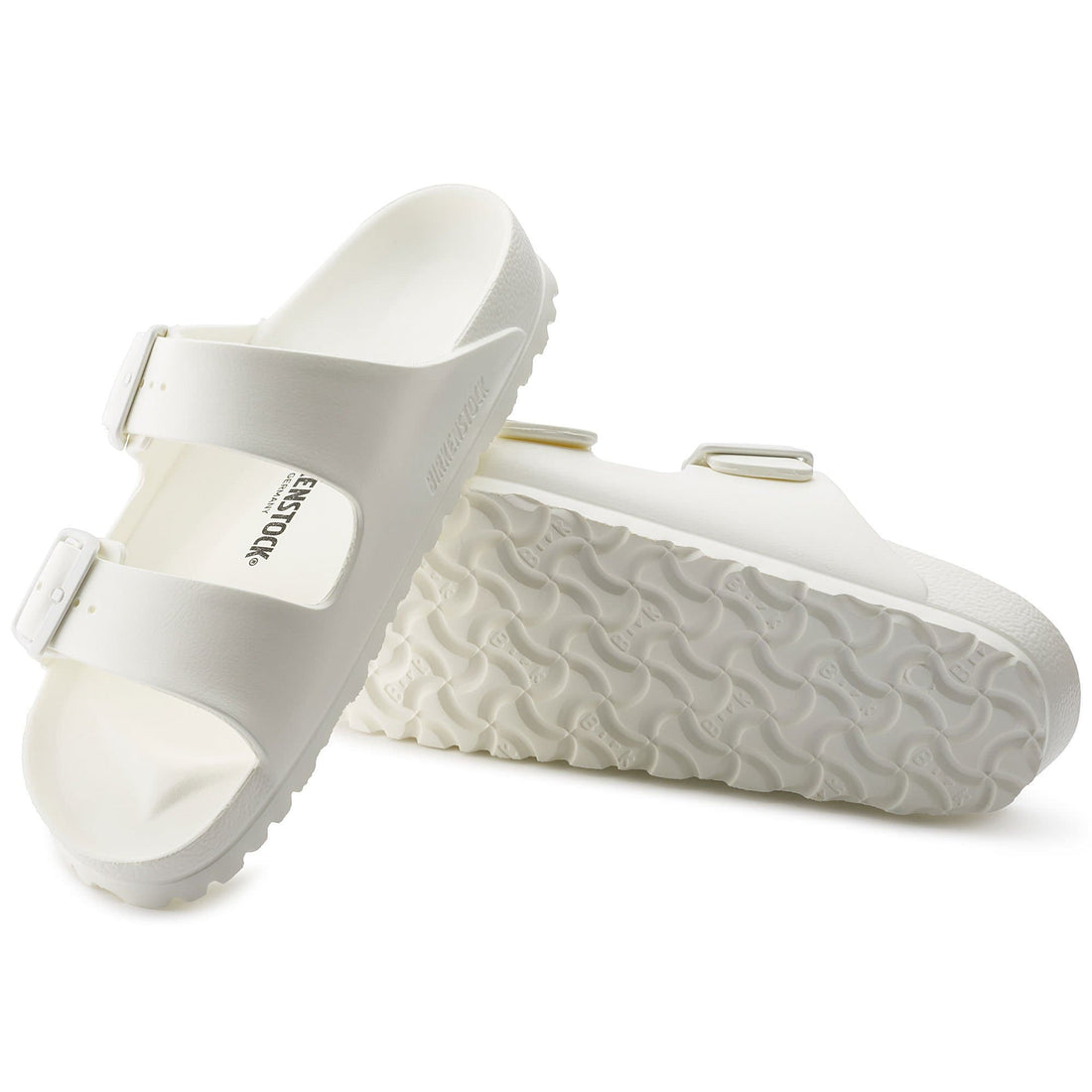 BIRKENSTOCK WHITE ARIZONA SLIP ON