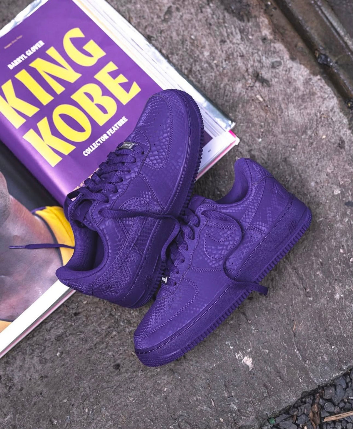 NIKE AIRFORCE 1 LOW X KOBE BRYANT COURT PURPLE