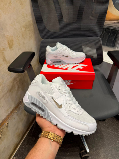 NIKE AIRMAX 90 JEWEL LIGHT SMOKE GREY