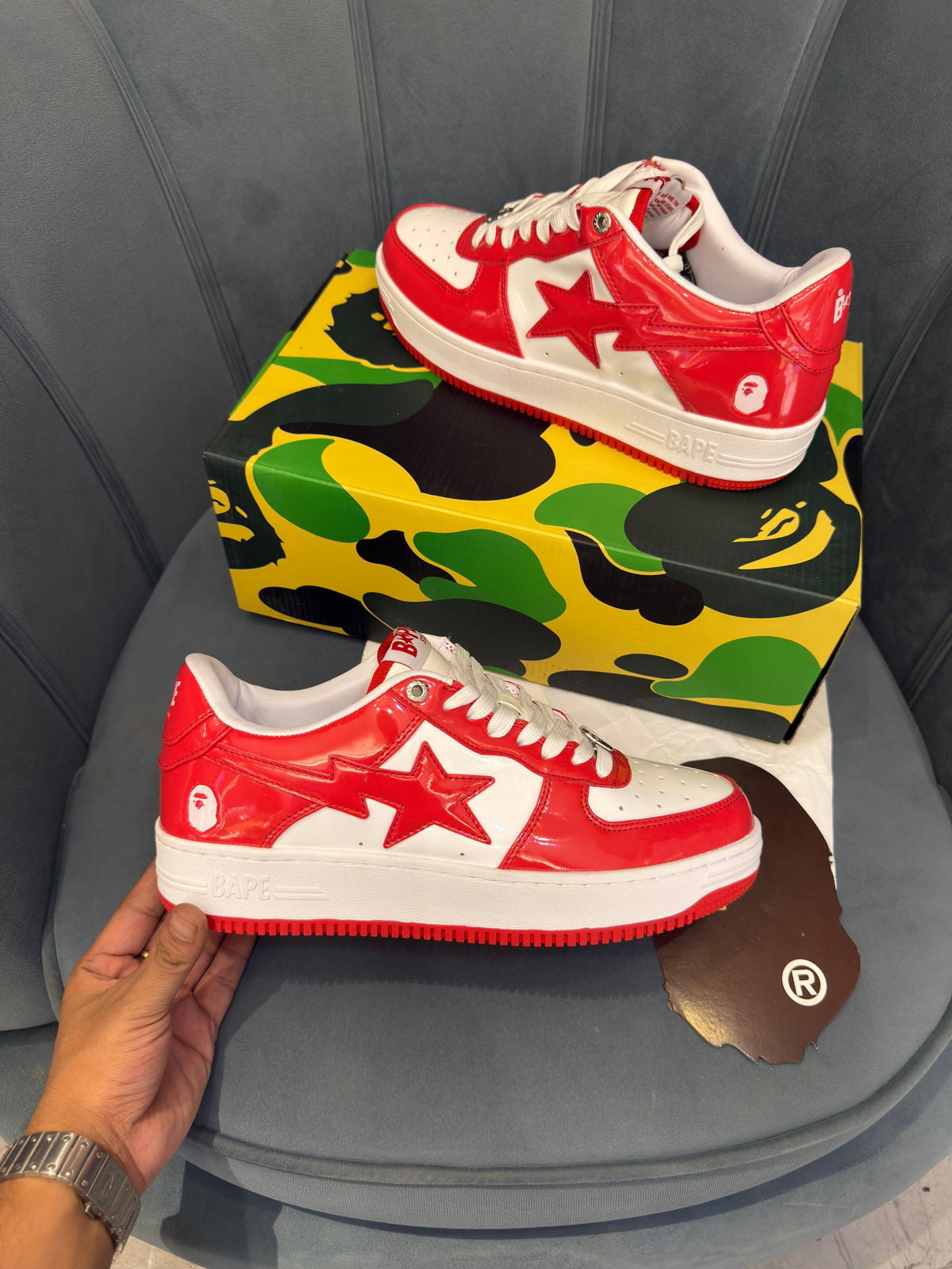 AIRFORCE 1 A BARHING APE BAPE