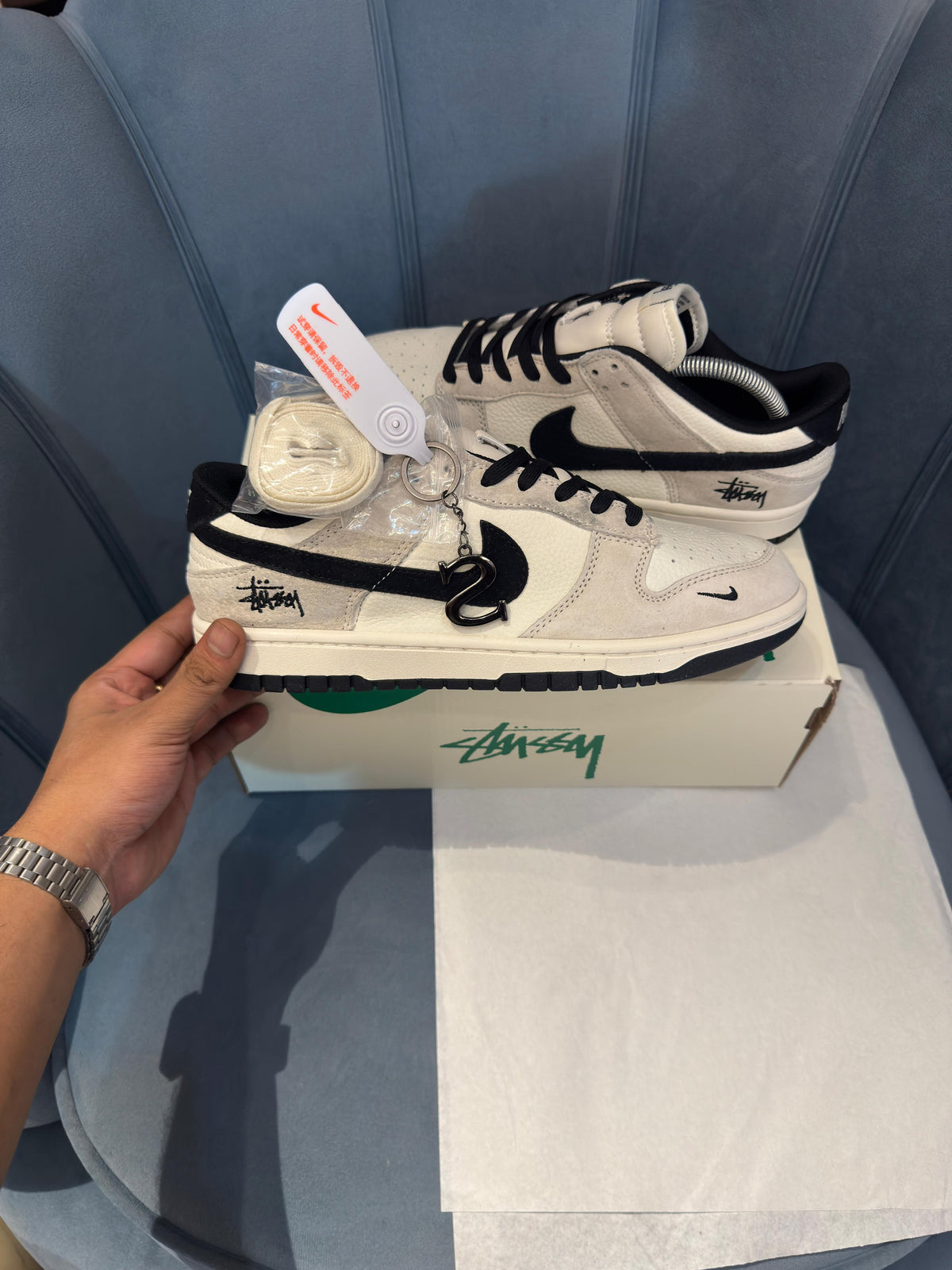 NIKE SB DUNK STUSSY BLACK