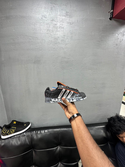 HELLSTAR X ADIDAS SUPERSTAR BLACK