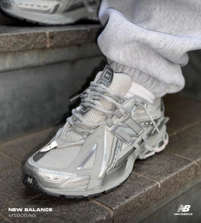 NEW BALANCE 1906 A CONCRETE SILVER METALLIC