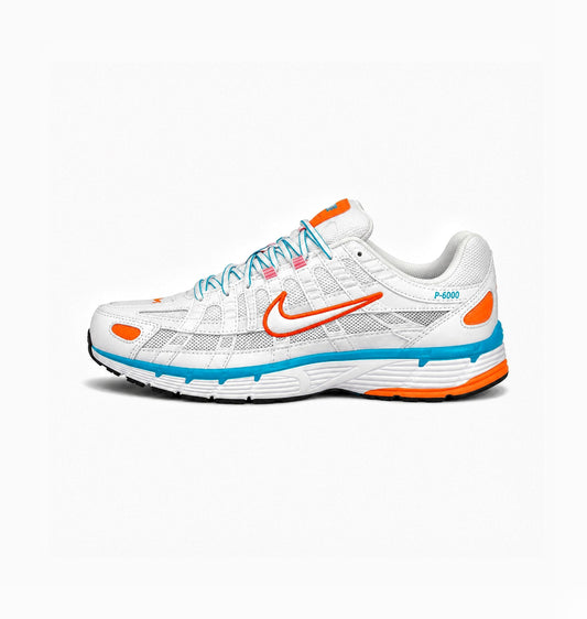 NIKE P6000 TRAINER WHITE RED BLUE