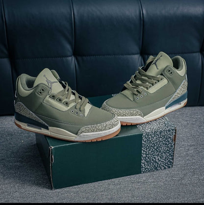 AIR JORDANS RETRO 3 MEDIUM OLIVE