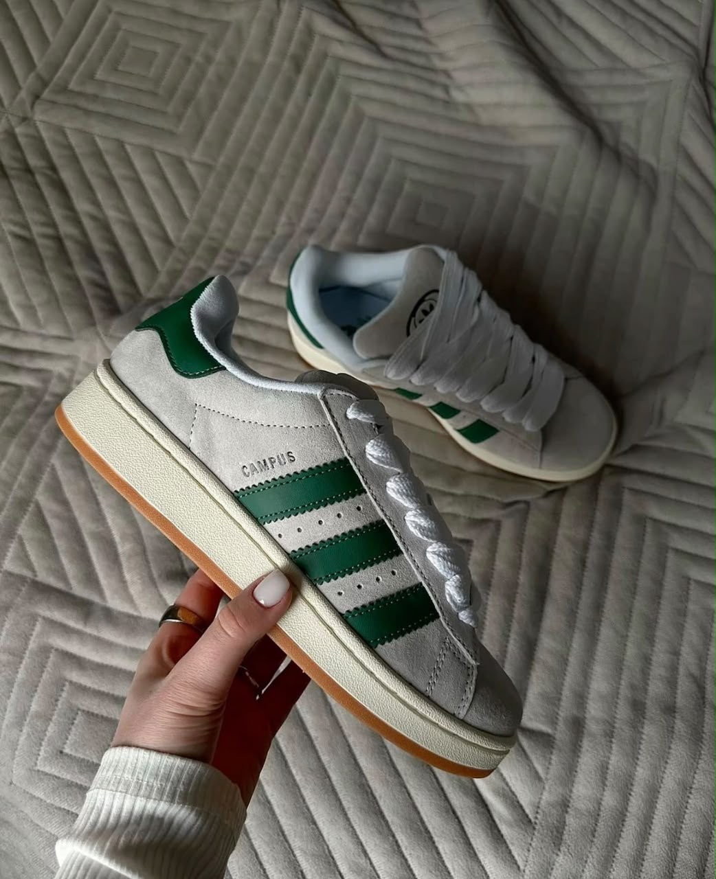 ADIDAS CAMPUS 00s BEIGE GREY GREEN
