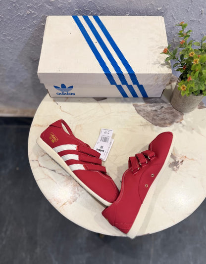 ADIDAS ORIGINAL ANFU  MARRY JANE LEATHER JANE RED
