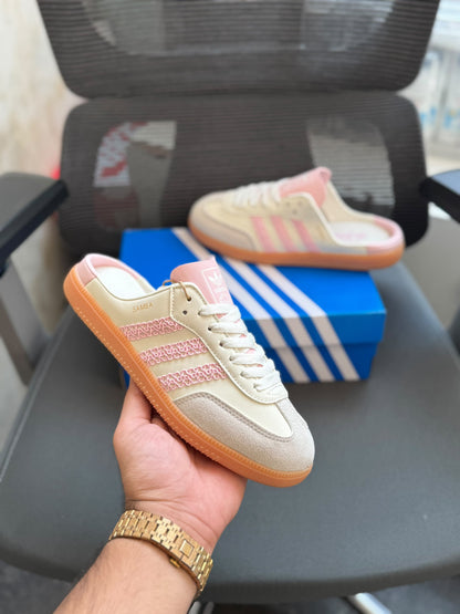 ADIDAS  SAMBA MULE CREAM PINK