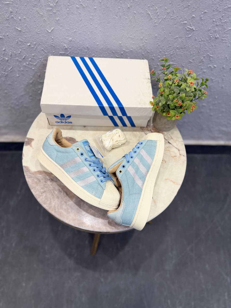 ADIDAS ORIGINAL SUPERSTAR DENIM SKY SECOND GENERATION 2025