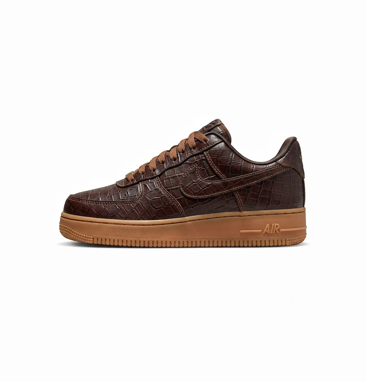 AIRFORCE 1 LOW FAUNA BROWN CROCODILE
