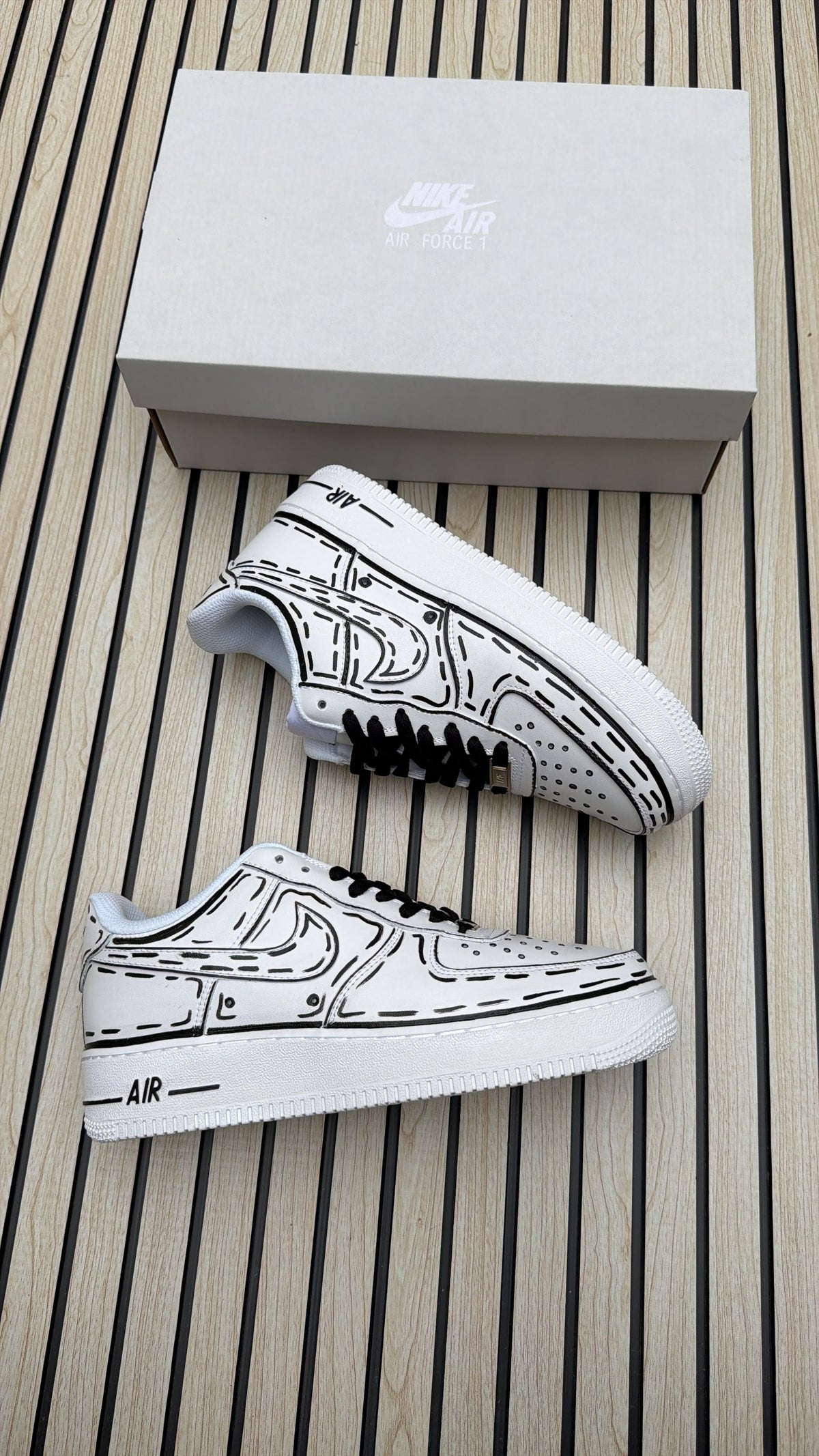 NIKE AIRFORCE ONE CUSTOMIZED