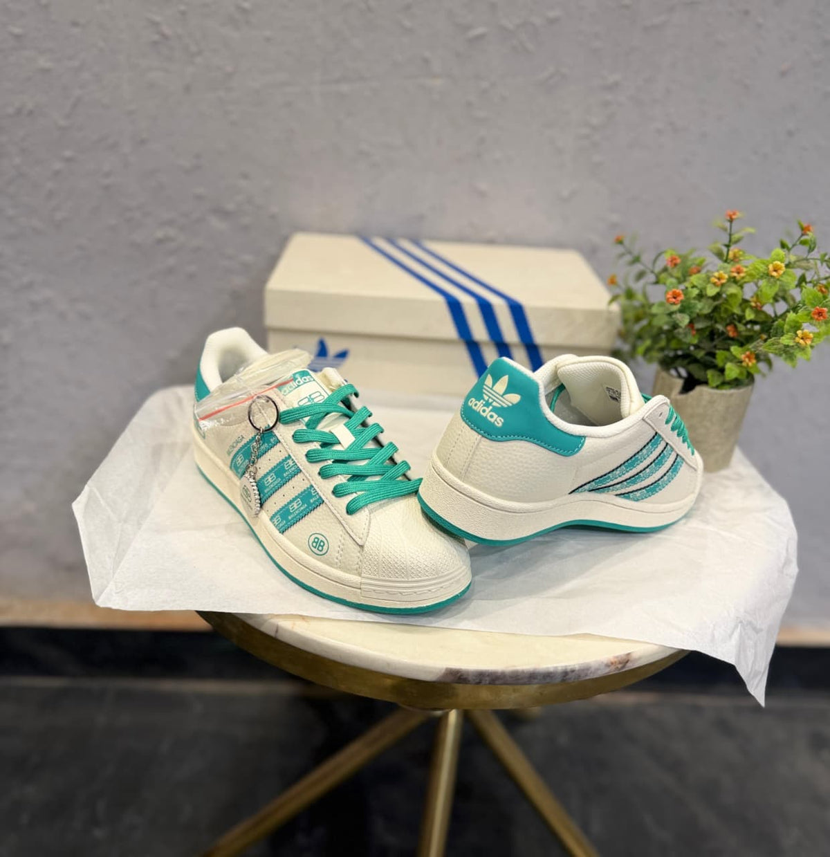 ADIDAS ORIGINALS SUPER STAR X BALENCIAGA KEYCHAIN