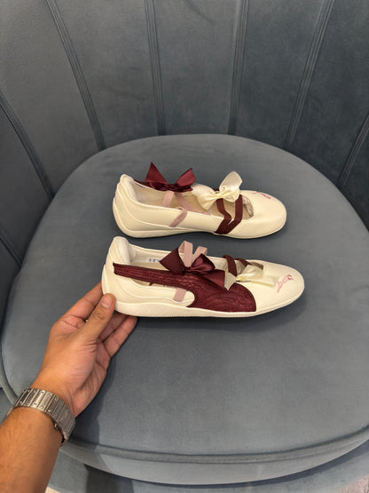 PUMA SPEEDCAT BALLET WHITE WINE
