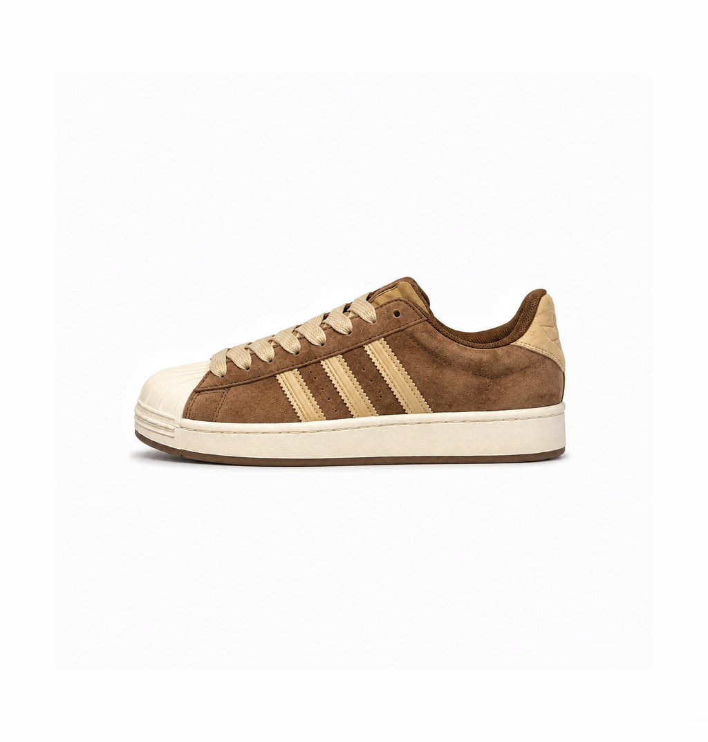 ADIDAS ORIGINALS SUPERSTAR  SUEDE TAN