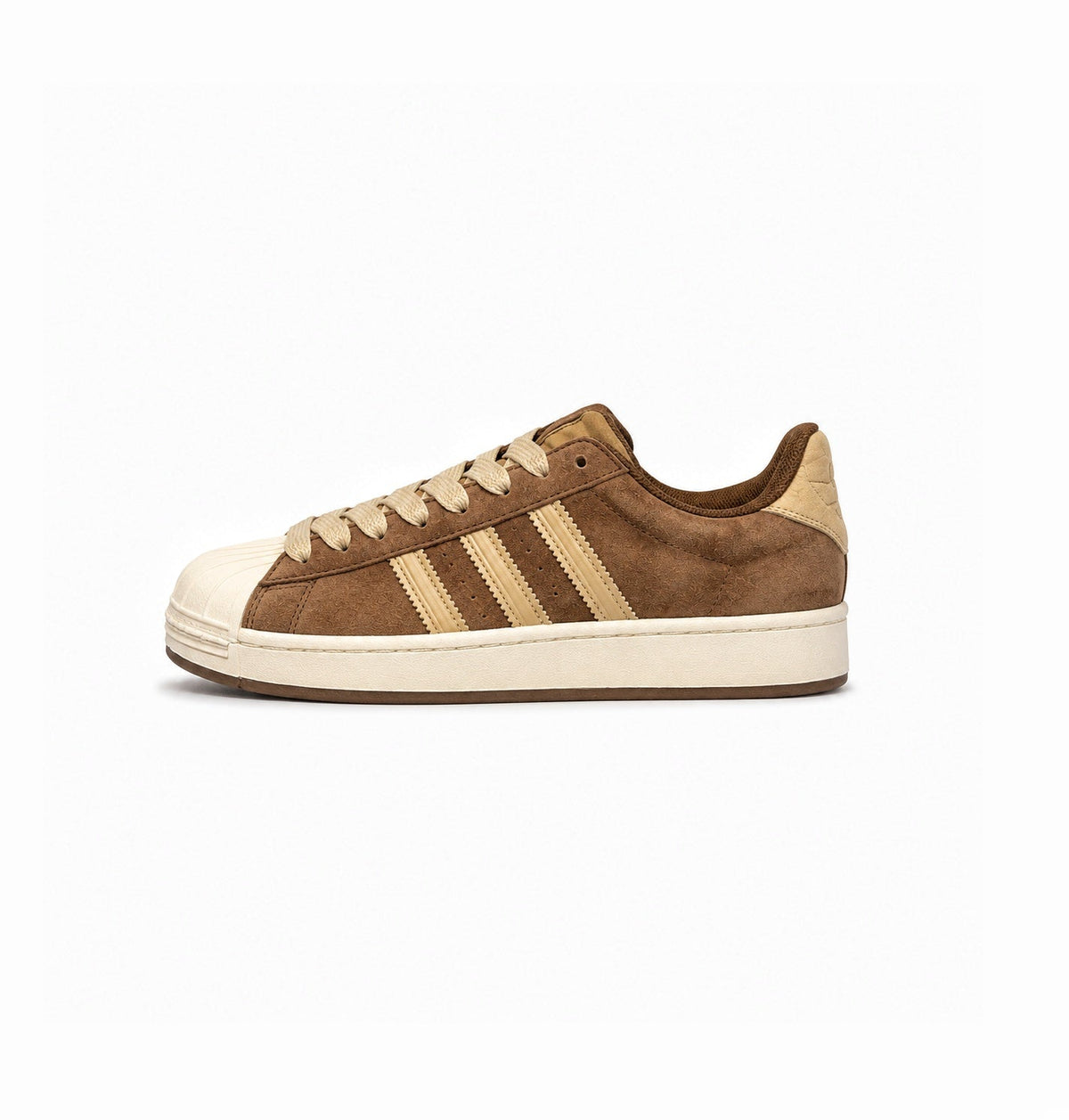 ADIDAS ORIGINALS SUPERSTAR  SUEDE TAN