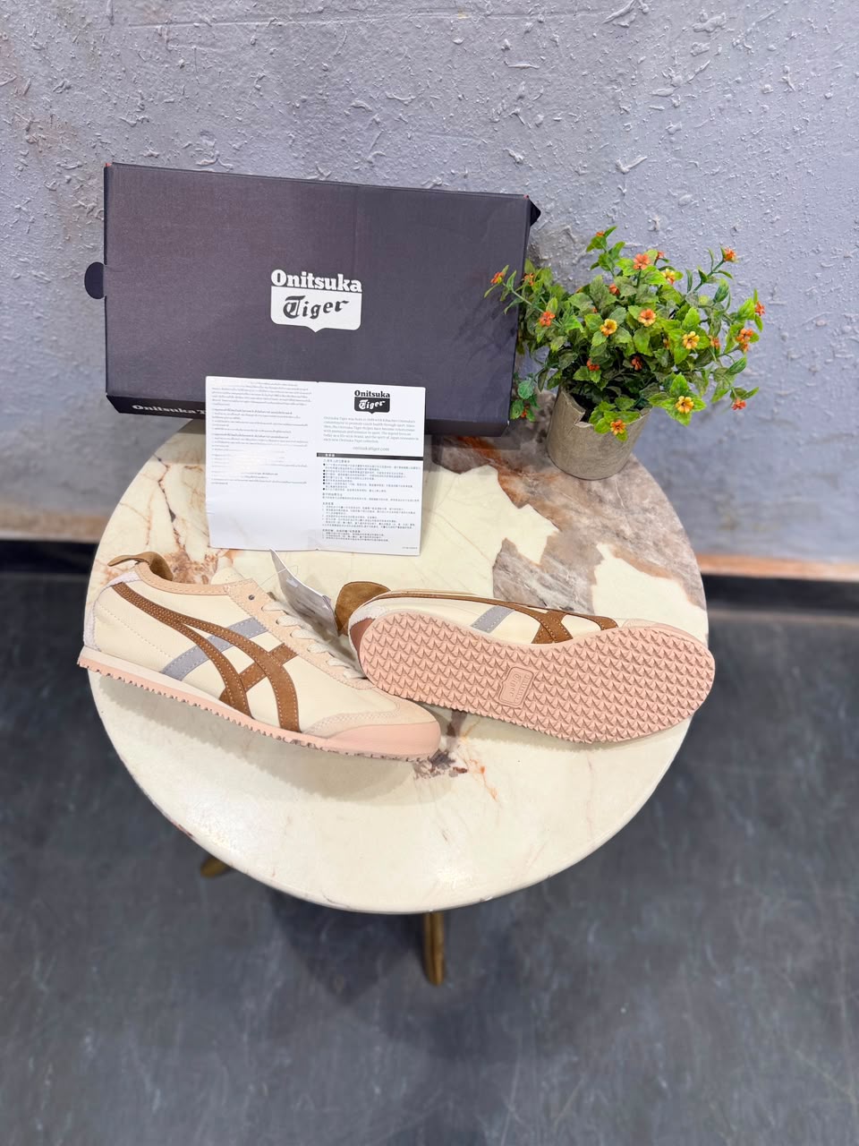 ONITSUKA TIGER  SNEAKERS BROWN BEIGE