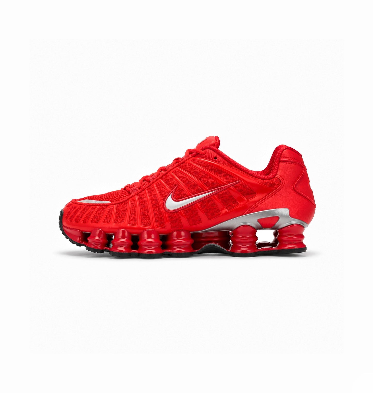 NIKE SHOX TL RED SILVER