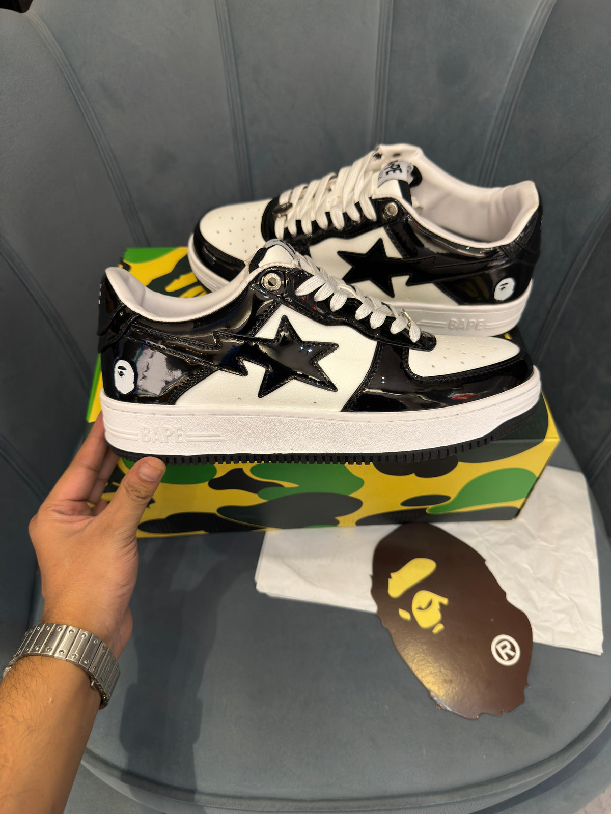 AIRFORCE 1 A BARHING APE BAPE