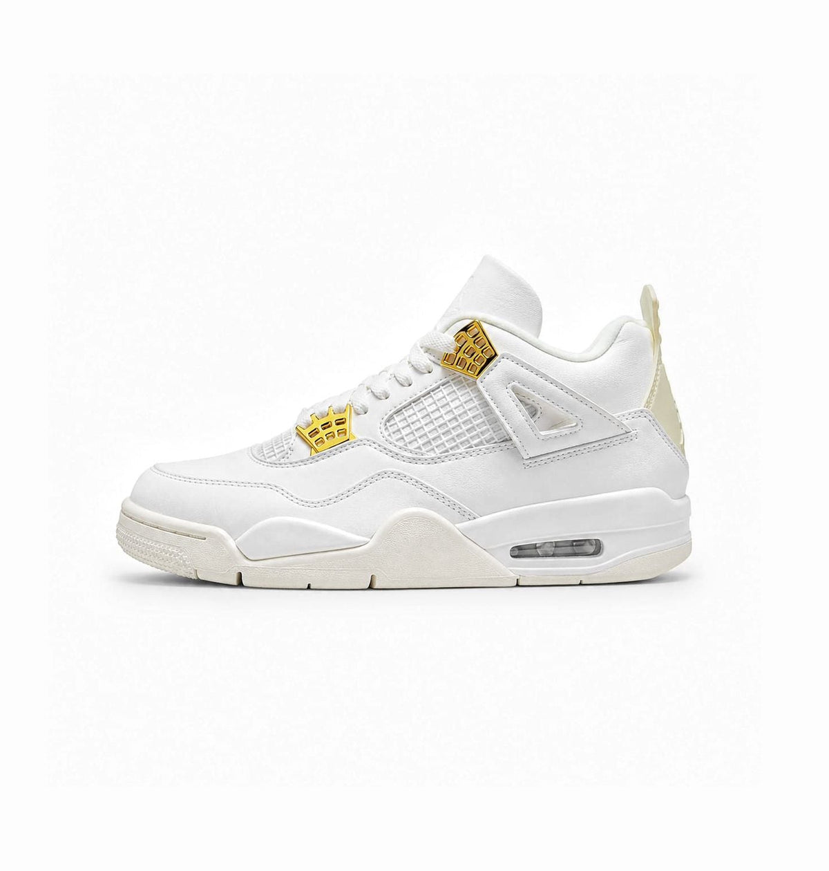 NIKE AIR JORDAN 4 RETRO METALLIC GOLD