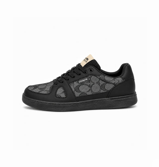 COACH UAS LOW GREY TRAINERS
