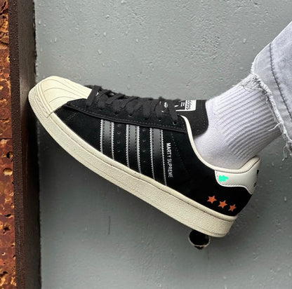 ADIDAS ORIGINALS SUPERSTAR MARTY SUPREME BLACK