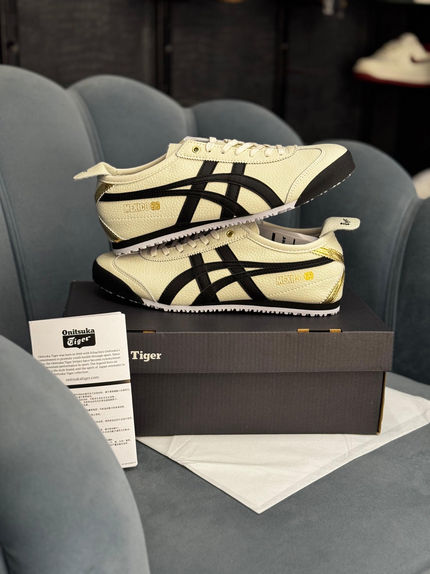 ONITSUKA TIGER LEATHER MEXICO 66
