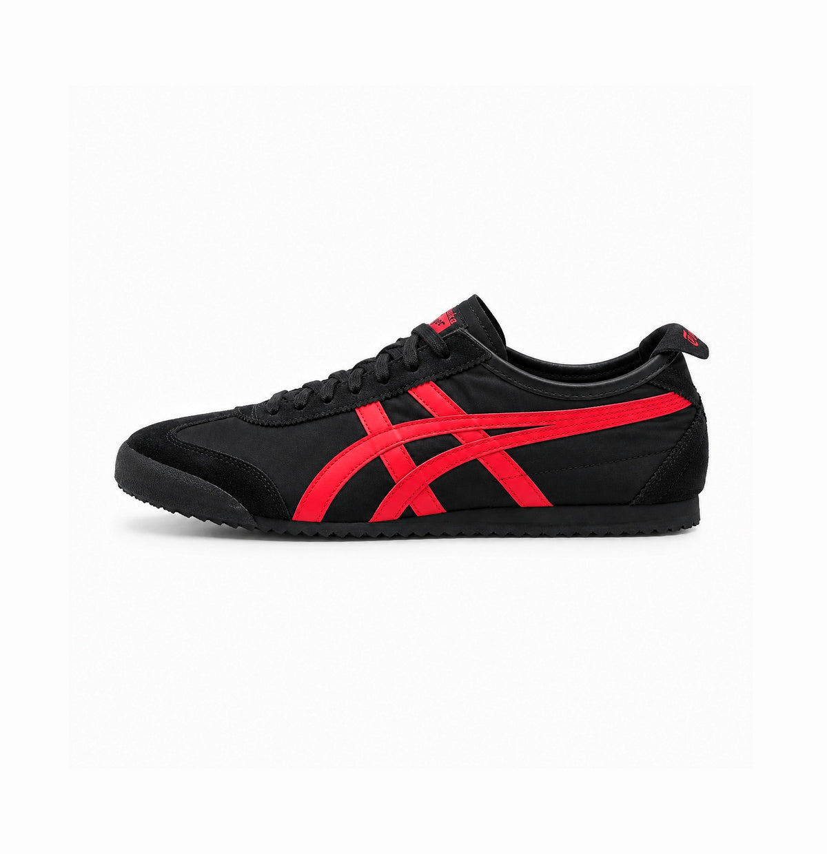 ONITSUKA TIGER PREMIUM QUALITY BLACK AND RED