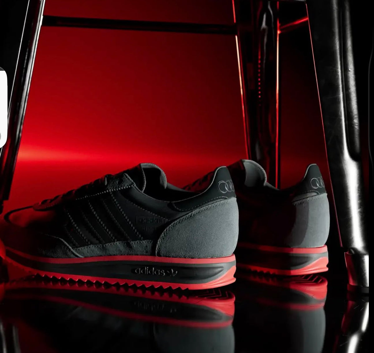 ADIDAS SL72 RS AUDI REVOLUT F1 TEAM HI RES RED