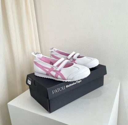 ONITSUKA TIGER MEXICO 66 MARY JANE WHITE PINK
