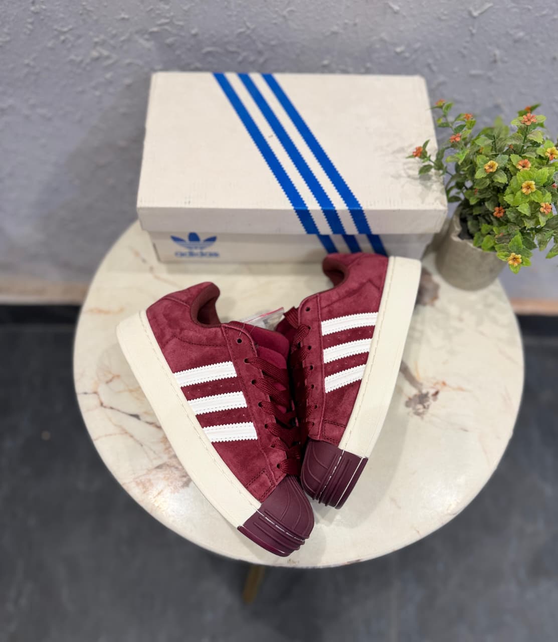 ADIDAS ORGINAL SUPERSTAR 2ND GENERATION CHERRY