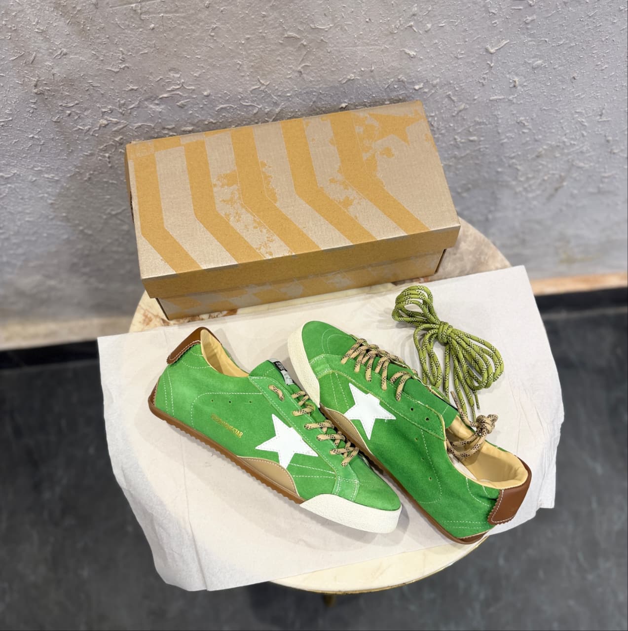 ADIDAS GOLDEN GOOSE TRUE STAR GREEN