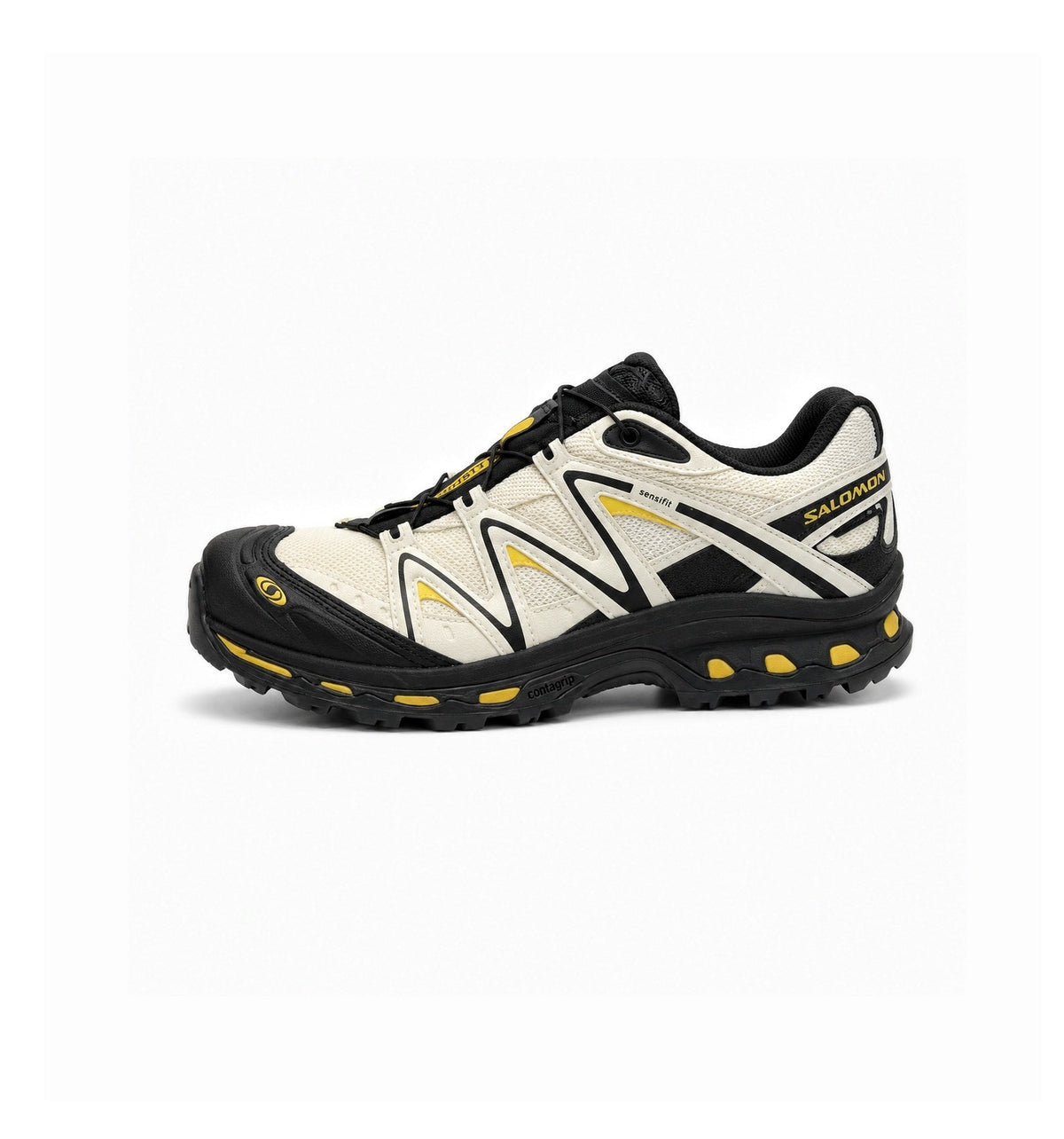 SALOMAN XT QUEST WHITE BLACK YELLOW