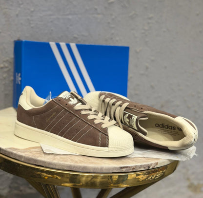 ADIDAS  ORIGINALS SUPERSTAR BROWN EARTH
