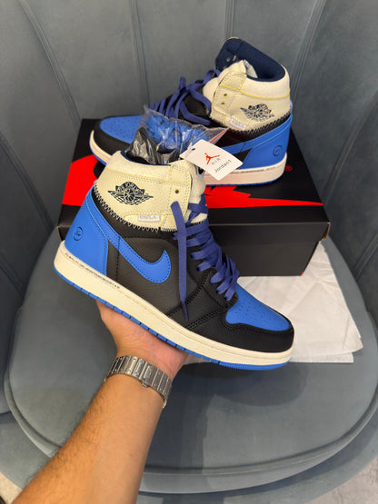 AIR JORDAN RETRO 1 HIGH OG SP FRAGMENT X UNION LA SPORT ROYAL