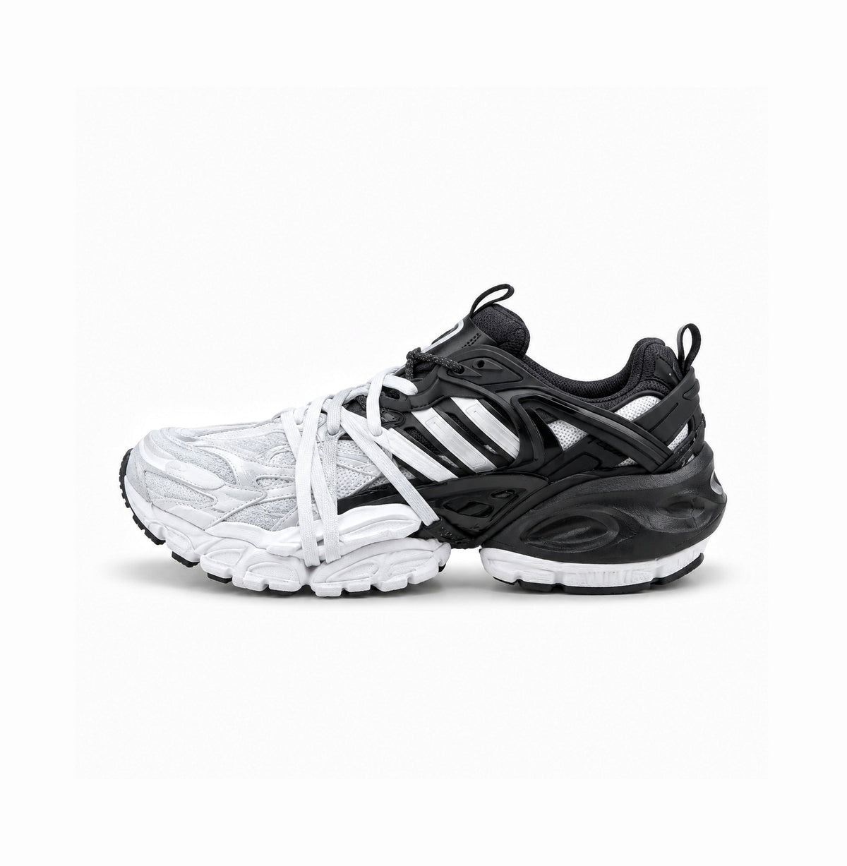 ADIDAS XLG RUNNER DELUXE IN WHITE BLACK