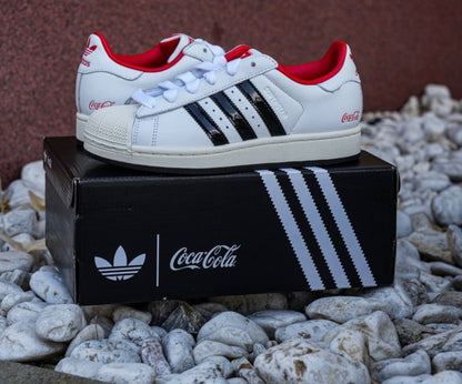 ADIDAS ORIGINALS SUPER STAR II COCA COLA