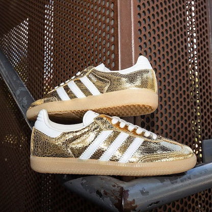 ADIDAS ORIGINALS SAMBA GOLDEN WHITE