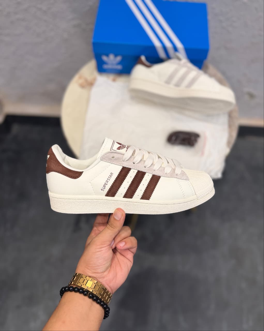 ADIDAS ORIGINALS SUPERSTAR  MOCHA