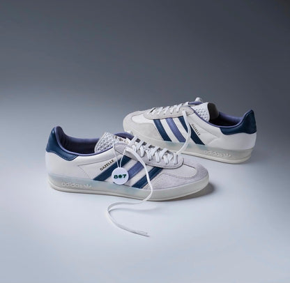 ADIDAS GAZELLE INDOOR WHITE PRELOVED INK