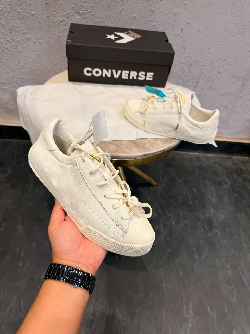 CONVERSE CHUCK TAYLOR LO LEATHER 2026 WHITE