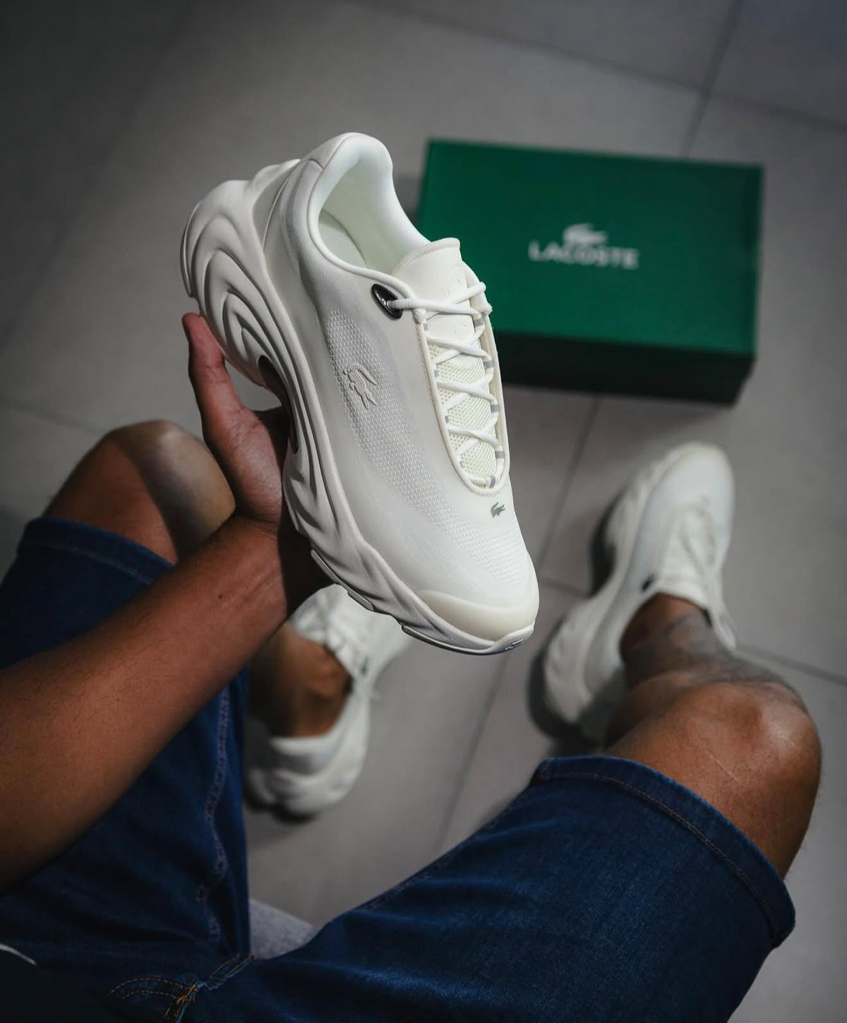 LACOSTE SPINOR PREMIUM WHITE