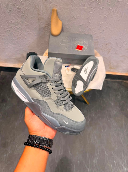 AIR JORDAN RETRO 4 NIGEL WOLF GREY