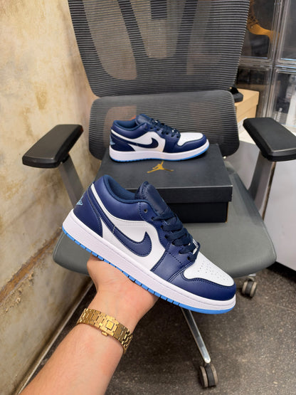 NIKE AIR JORDAN 1 LOW MIDNIGHT NAVY UNIVERSITY BLUE