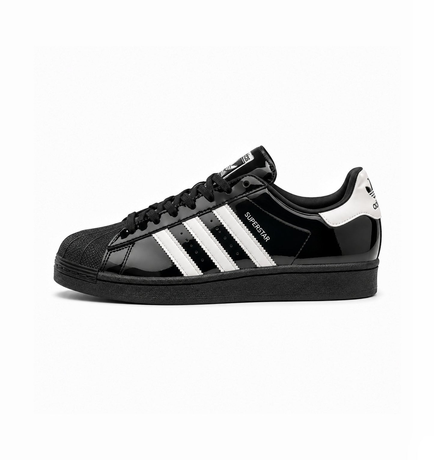 ADIDAS ORIGINALS SUPERSTAR ATMOS BLACK PATENT