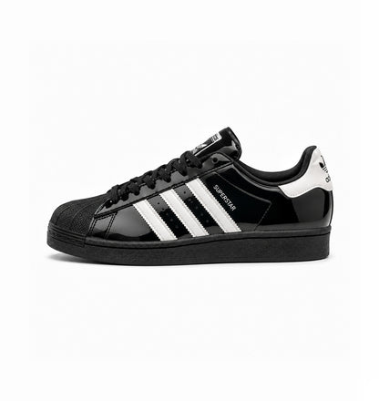 ADIDAS ORIGINALS SUPERSTAR ATMOS BLACK PATENT