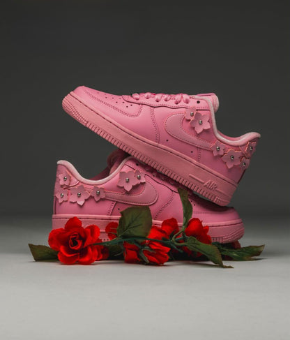 NIKE AIRFORCE 1 LOW FLORETTE PINK RISE
