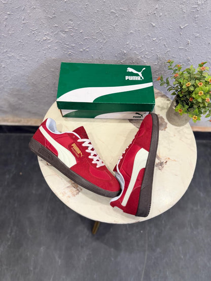 PUMA PALERMO SUEDE RED