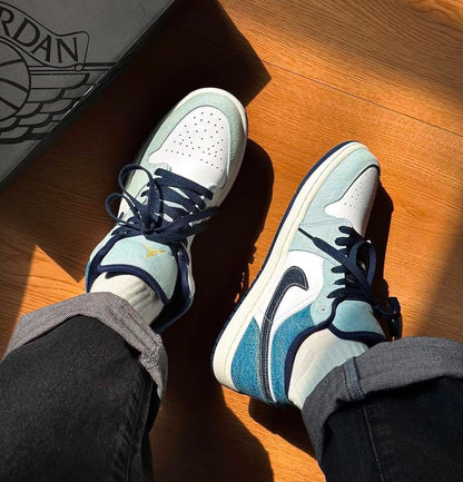 NIKE AIR JORDAN 1 LOW SE DENIM STAR BLUE